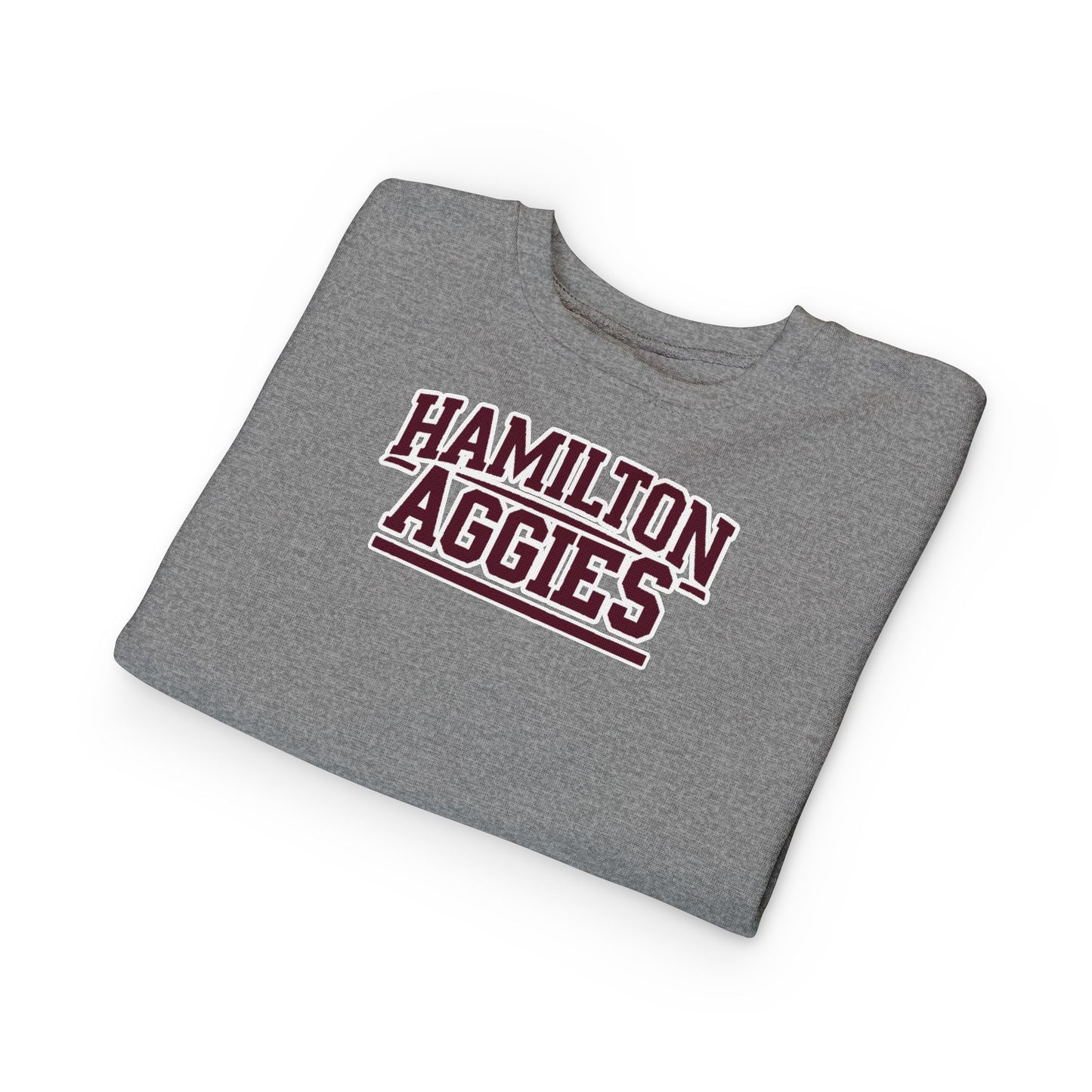 Toddler Crewneck Sweatshirt \ Hamilton Aggies \ HA2