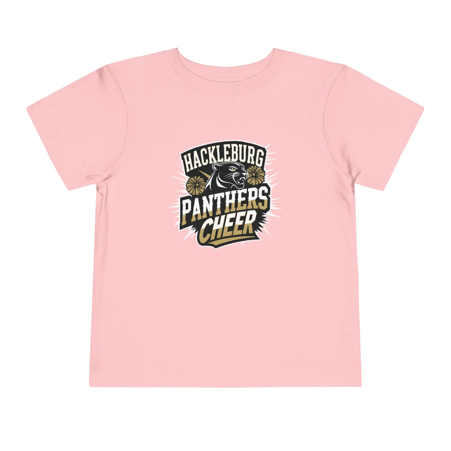 Toddler Tee \ Hackleburg Panthers Cheer \ HPC1