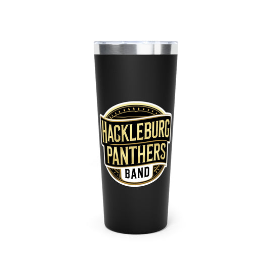 22oz Copper Insulated Tumbler \ Hackleburg Panthers Band \ HPB2