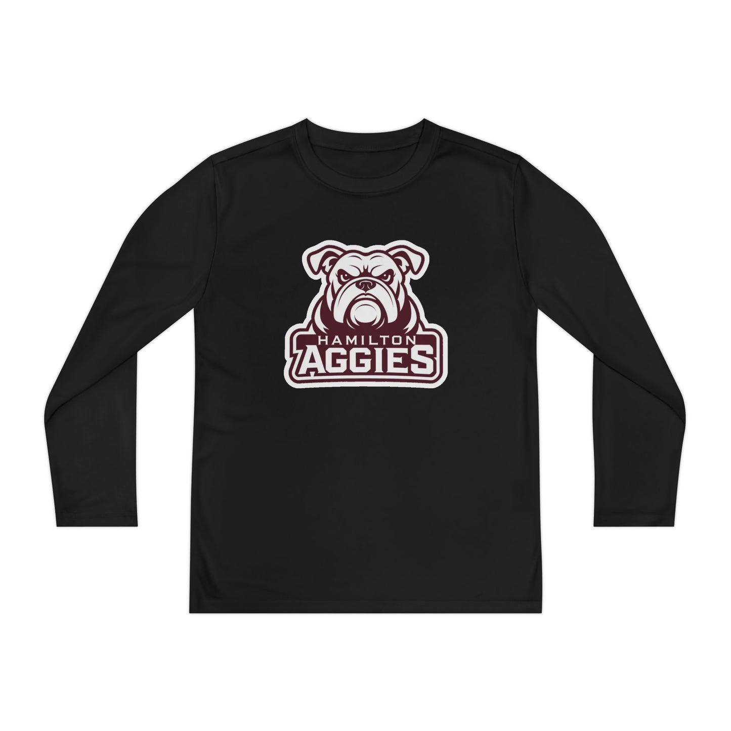 Youth Long Sleeve Tee \ Hamilton Aggies \ HA4