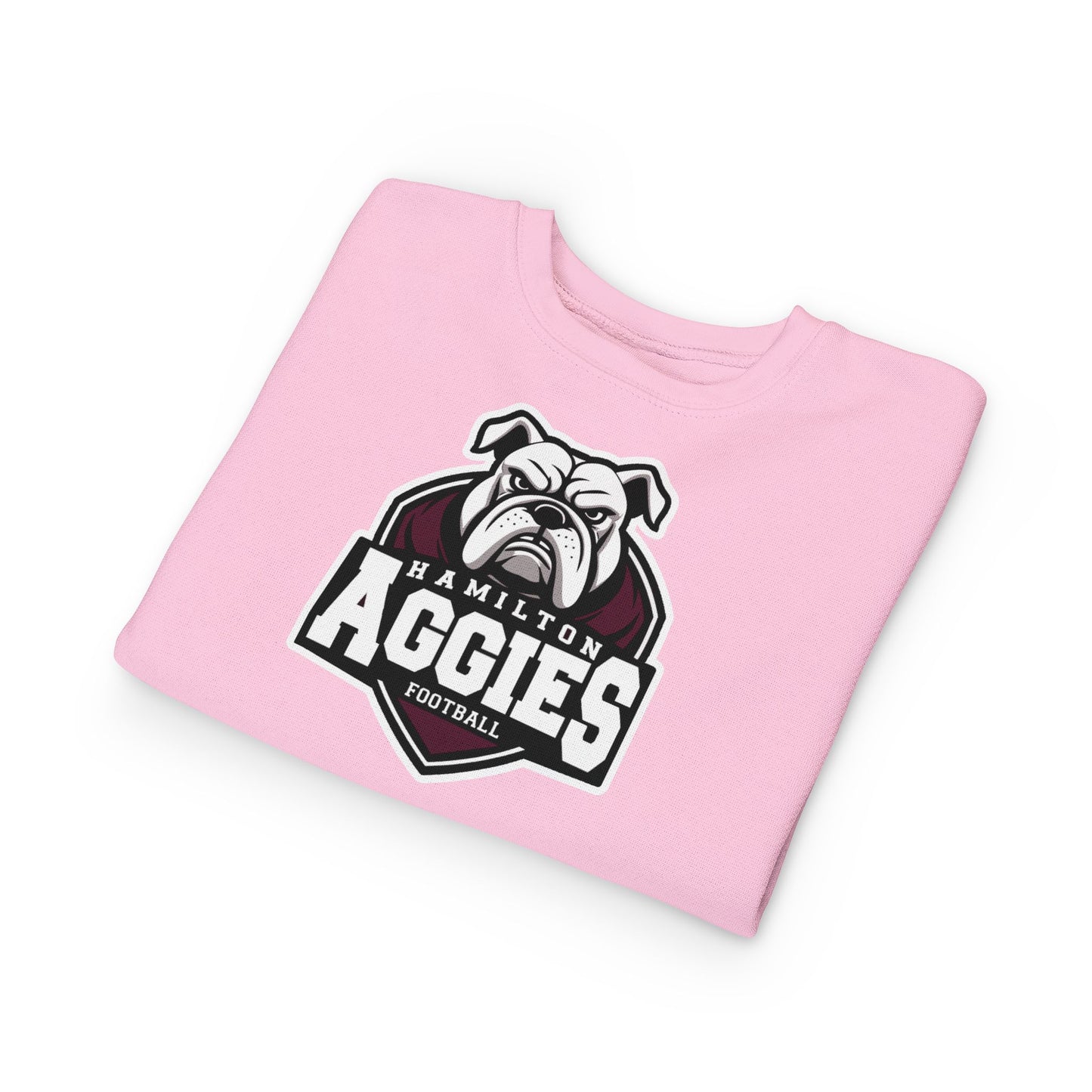 Toddler Crewneck Sweatshirt \ Hamilton Aggies Football \ HAF2