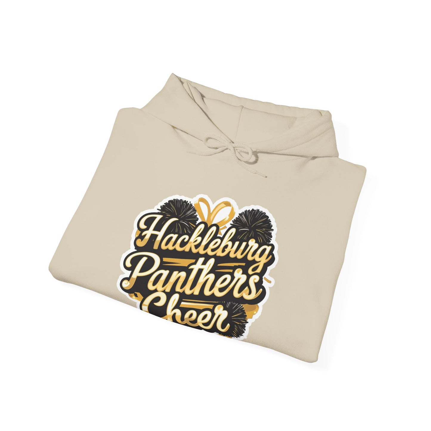 Adult Hoodie Sweatshirt \ Hackleburg Panthers Cheer \ HPC2