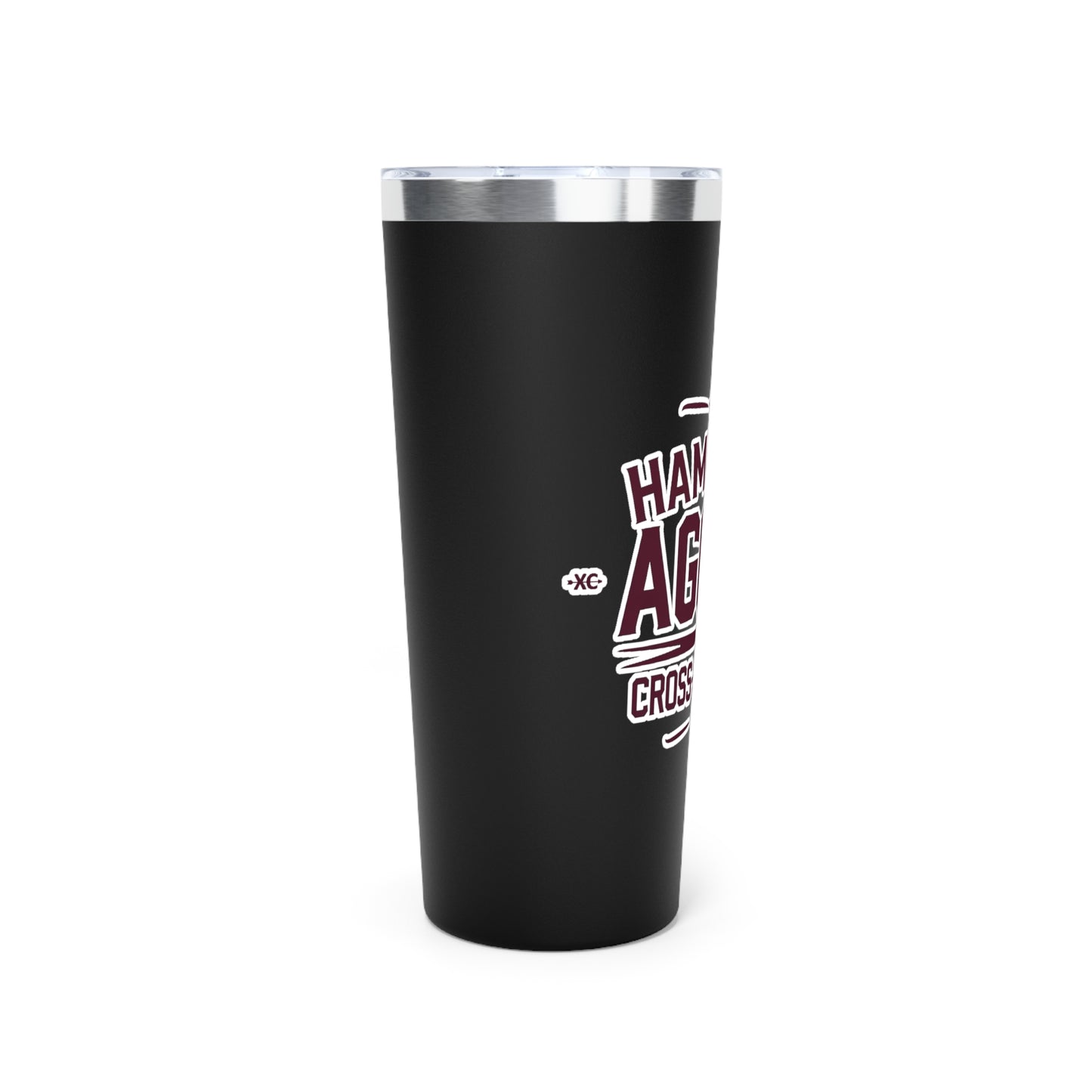 22oz Copper Insulated Tumbler \ Hamilton Aggies Cross-Country \ HCC1