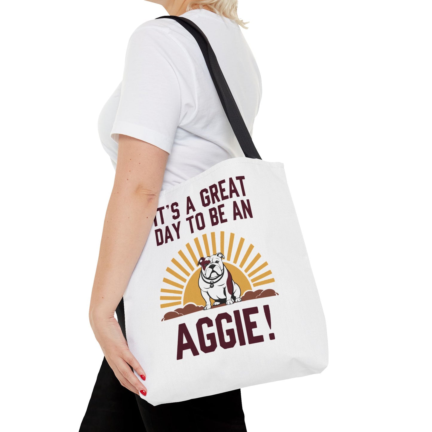 Tote Bag \ It's a Great Day to be an Aggie! \ GDA4