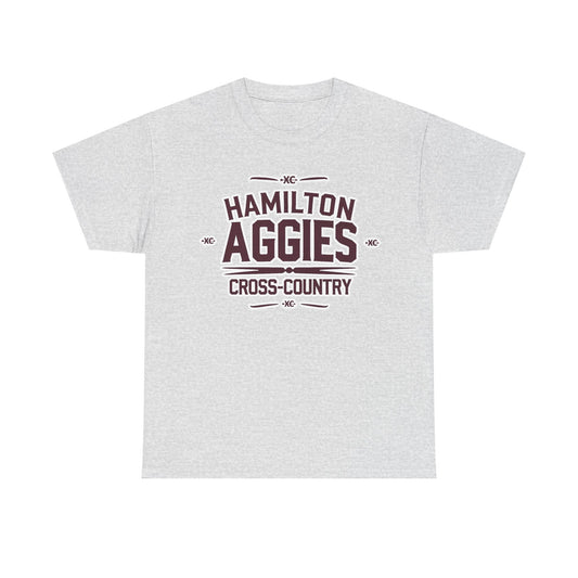 Adult Tee \ Hamilton Aggies Cross-Country \ HCC1