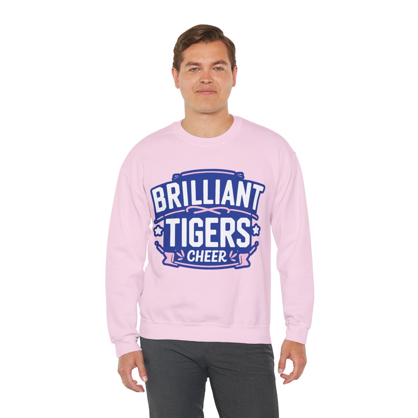 Adult Crewneck Sweatshirt \ Brilliant Tigers Cheer \ BTC2