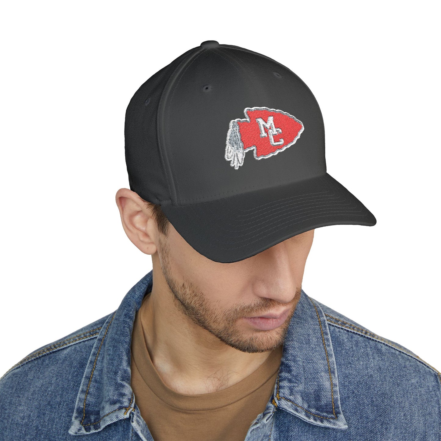 Closed-Back Structured Cap \ Marion County Red Raiders \ MCCBCD1