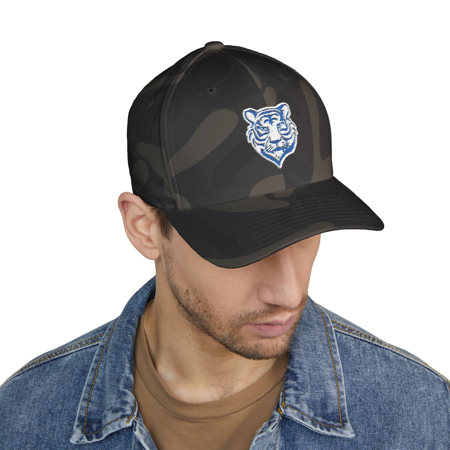 Closed-Back Structured Cap \ Brilliant Tigers \ BTCBCD1
