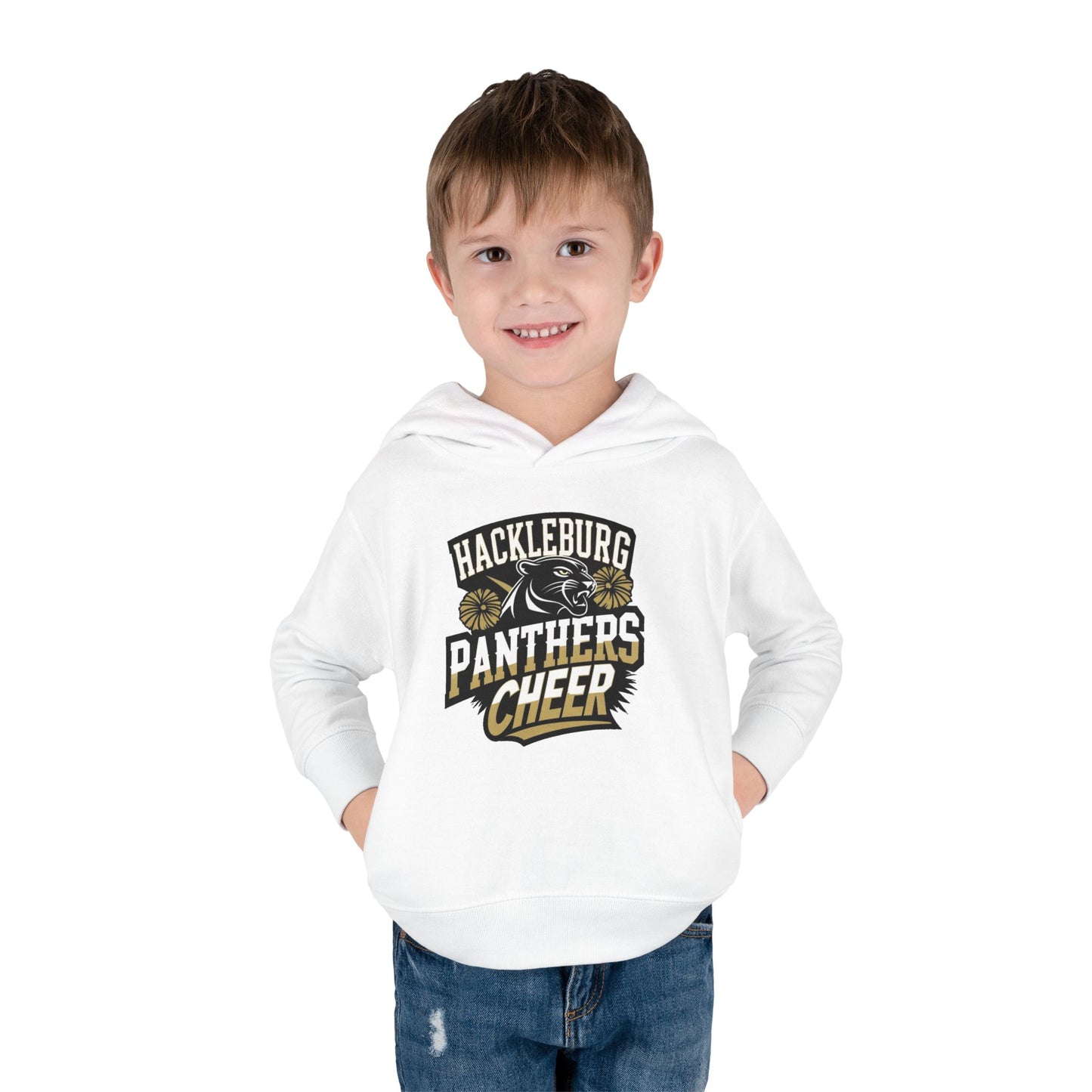 Toddler Hoodie Sweatshirt \ Hackleburg Panthers \ HPC1