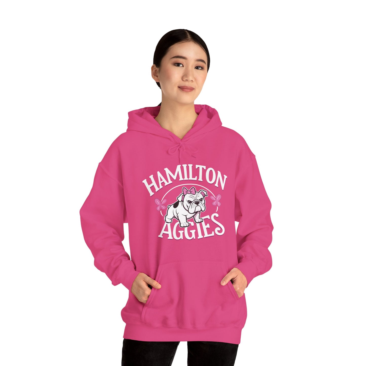 Adult Hoodie Sweatshirt \ Hamilton Aggies \ HAG4