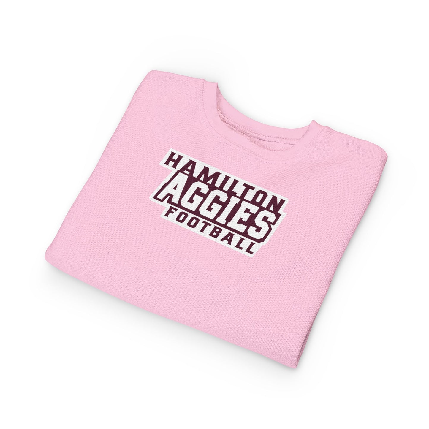 Toddler Crewneck Sweatshirt \ Hamilton Aggies Football \ HAF1