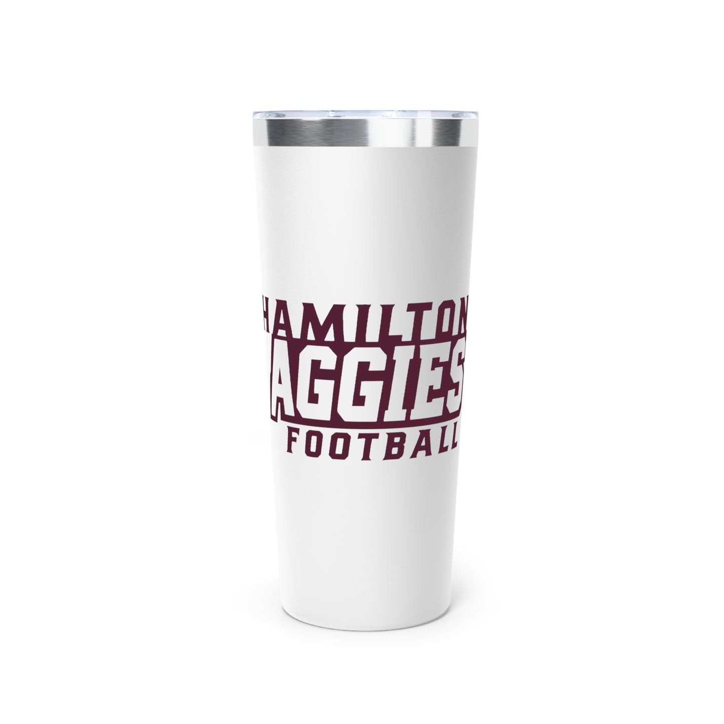 22oz Cooper Insulated Tumbler \ Hamilton Aggies Football \ HAF1
