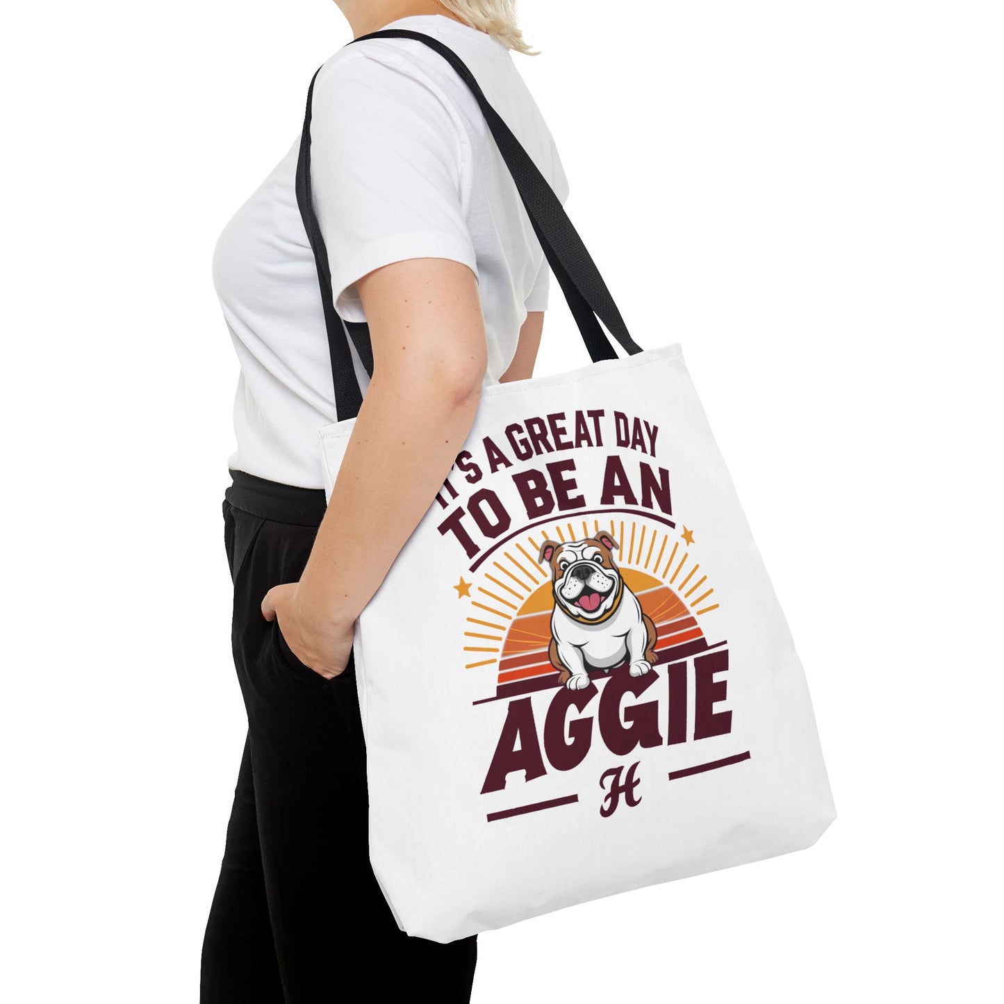 Tote Bag \ It's a Great Day to be an Aggie! \ GDA2