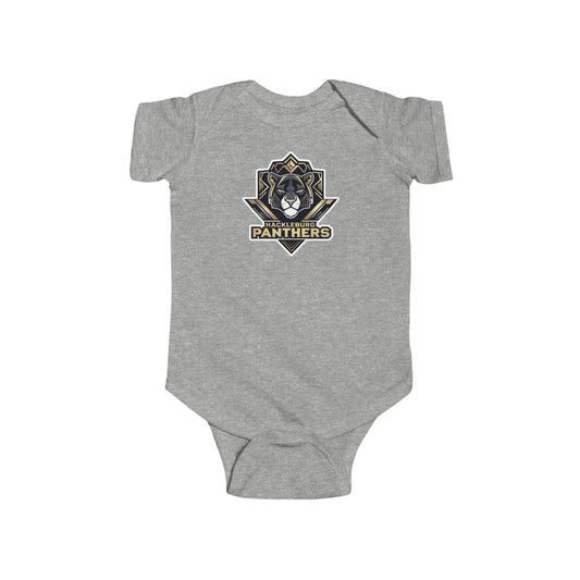 Short Sleeve Baby Bodysuit \ Hackleburg Panthers \ HP1