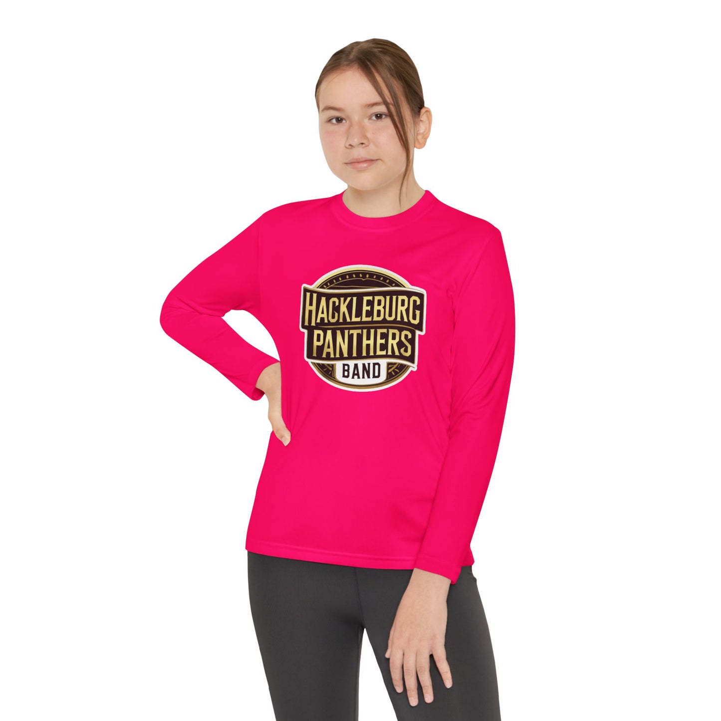 Youth Long Sleeve Tee \ Hackleburg Panthers Band \ HPB2