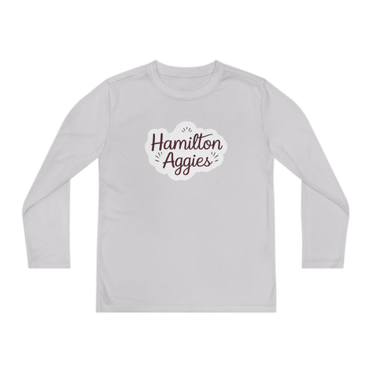 Youth Long Sleeve Tee \ Hamilton Aggies \ HAG1