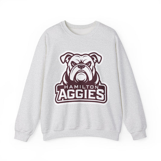 Adult Crewneck Sweatshirt \ Hamilton Aggies \ HA4