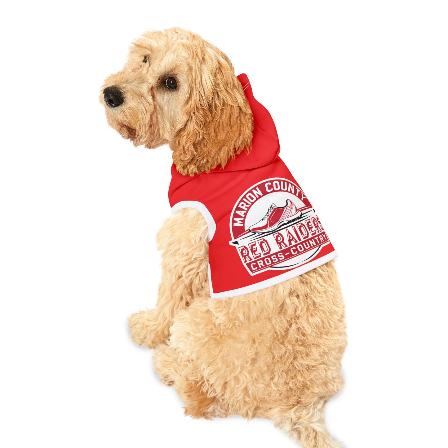 Pet Hoodie \ Marion County Red Raiders Cross-Country \ MCCC1