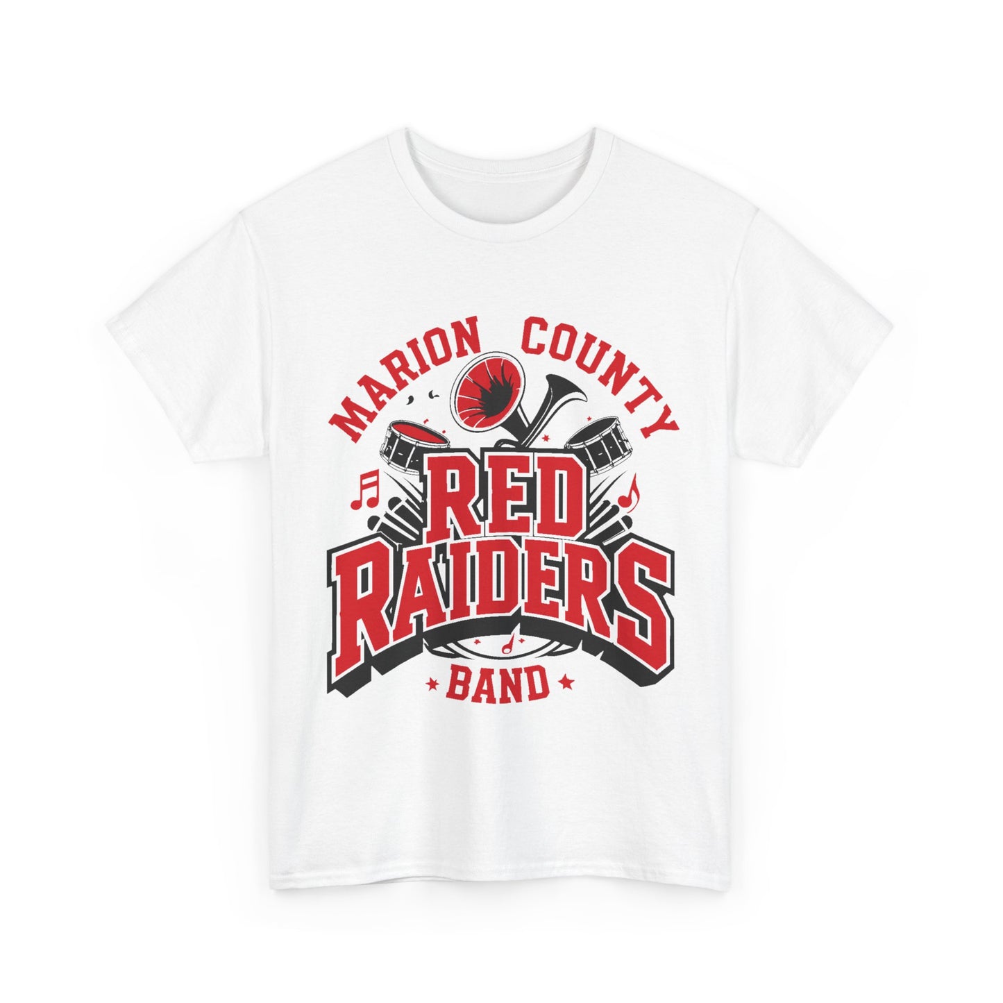 Adult Tee \ Marion County Red Raiders Band \ MCB2