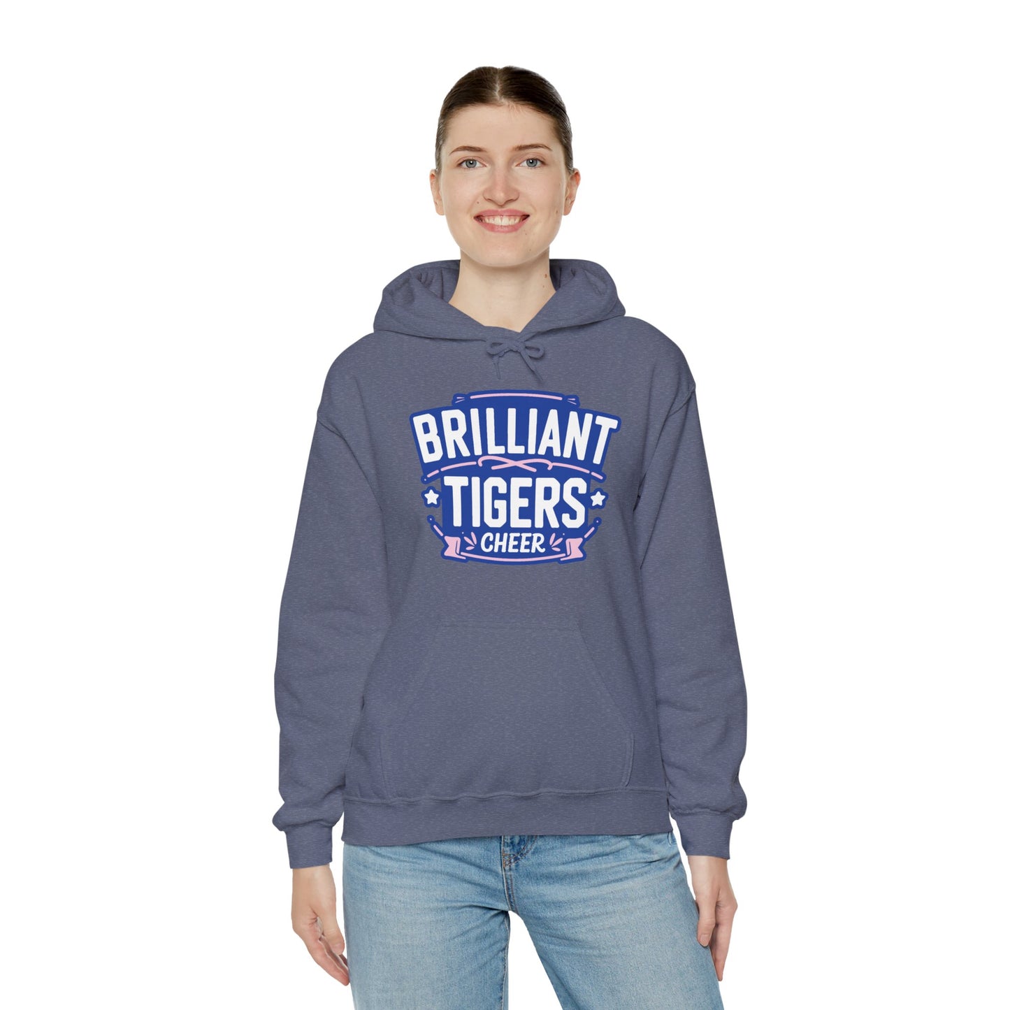 Adult Hoodie Sweatshirt \ Brilliant Tigers Cheer \ BTC2