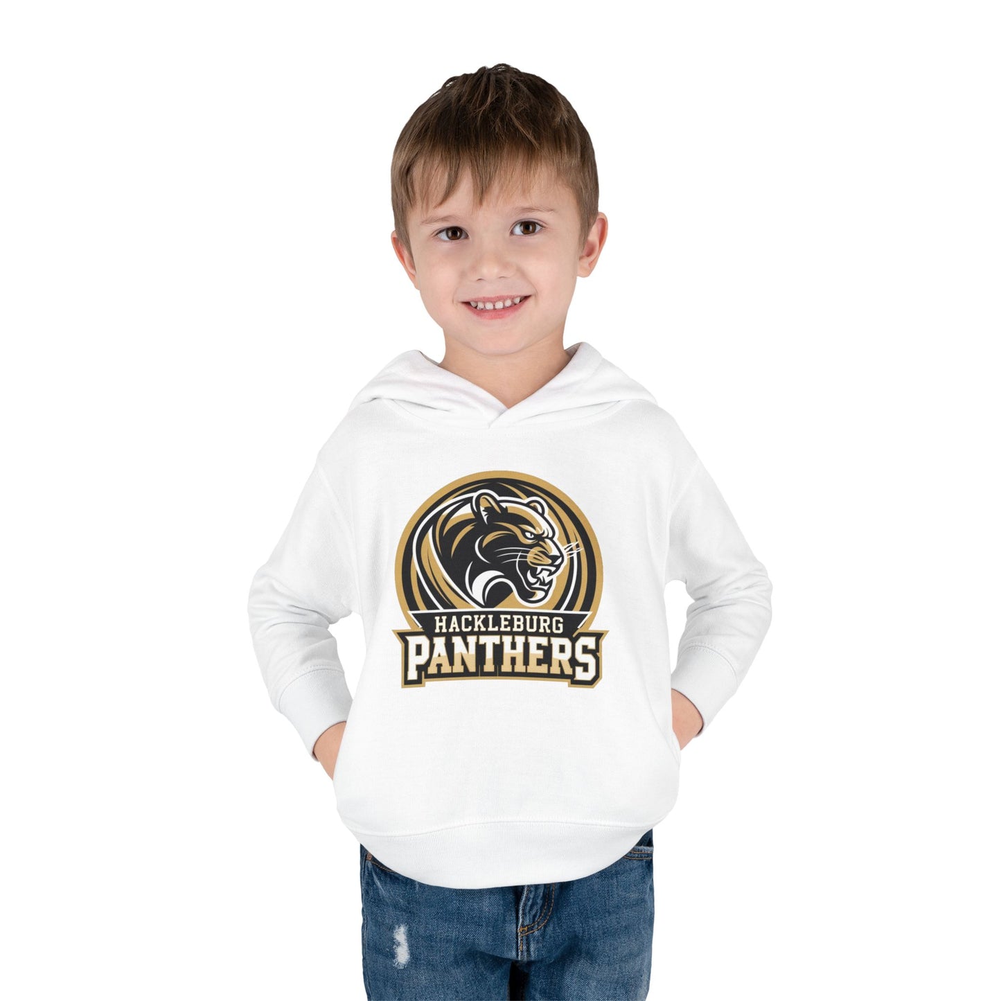 Toddler Hoodie Sweatshirt \ Hackleburg Panthers \ HP2