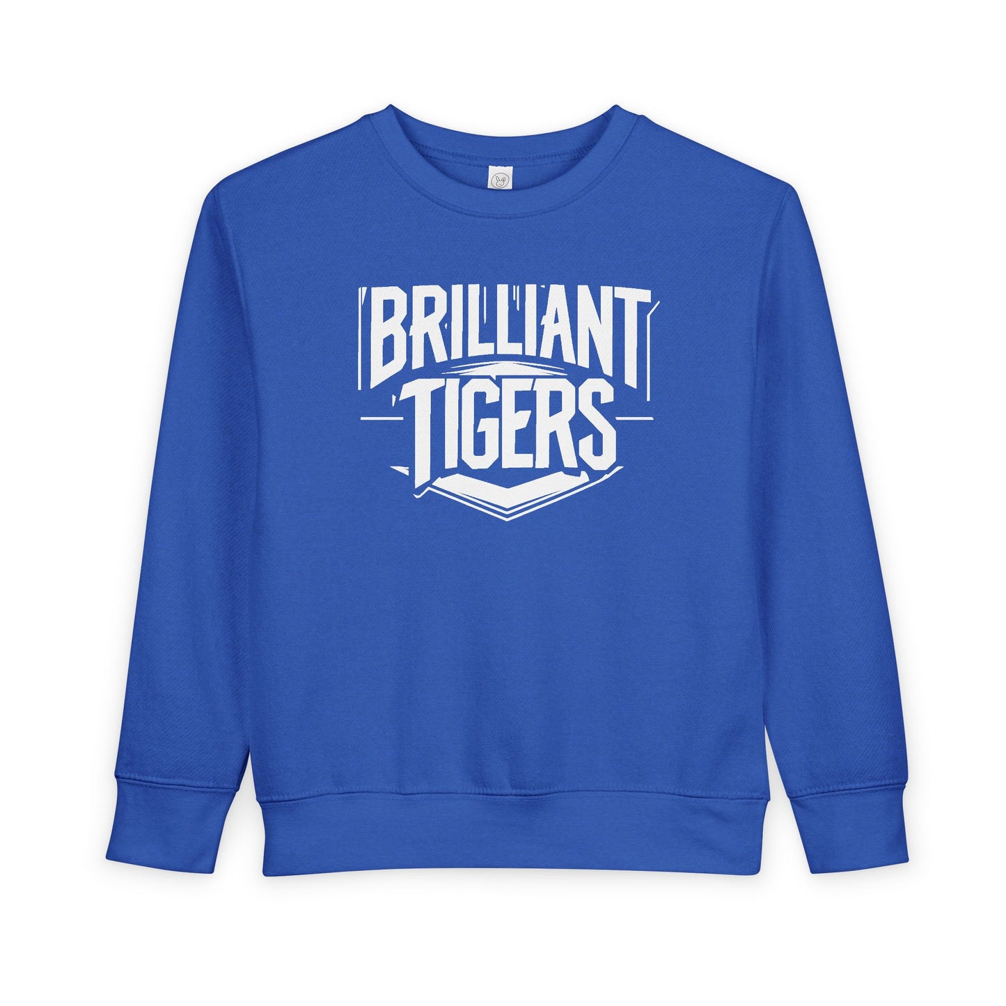Toddler Crewneck Sweatshirt \ Brilliant Tigers \ BT2