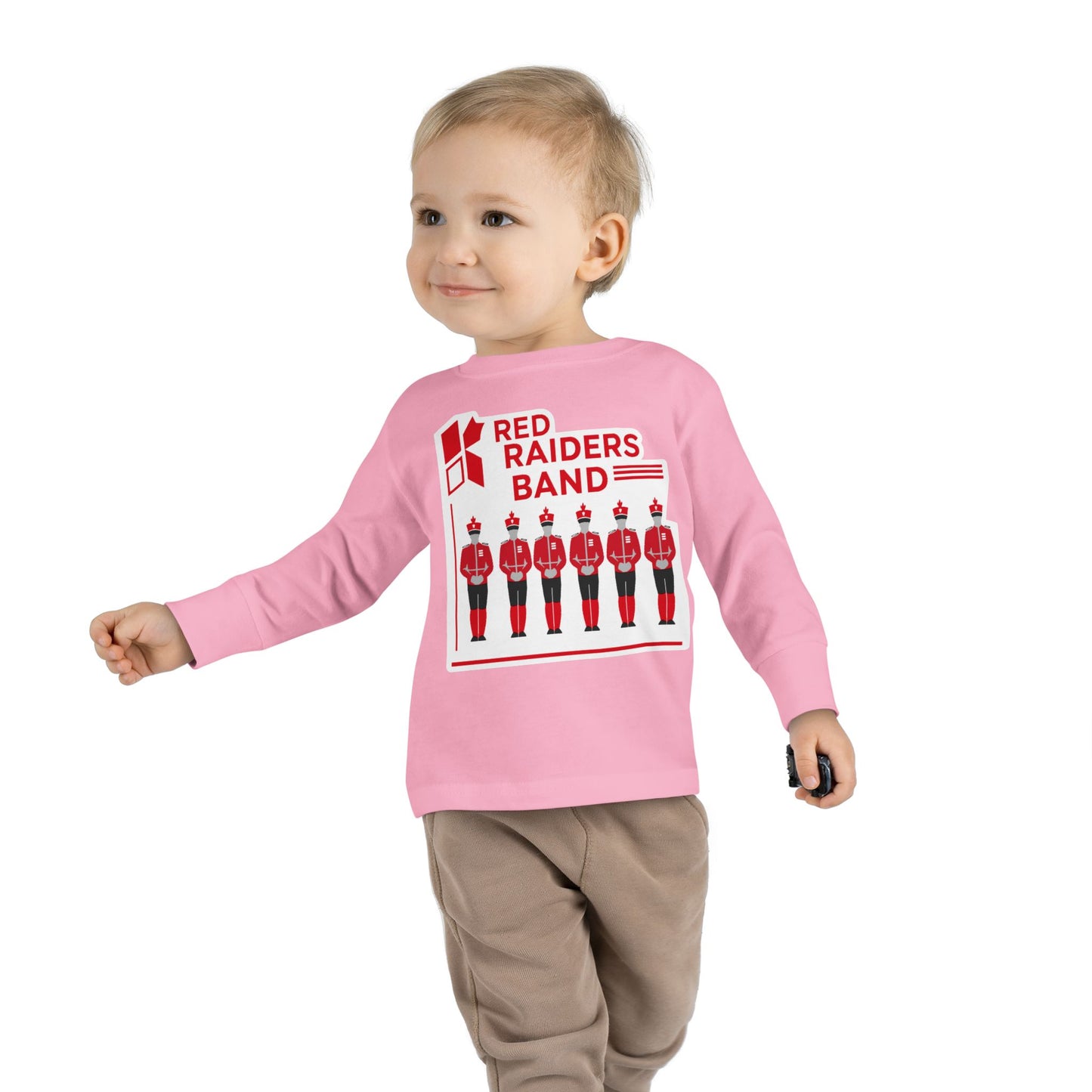 Toddler Long Sleeve Tee \ Marion County Red Raiders Band \ MCB1