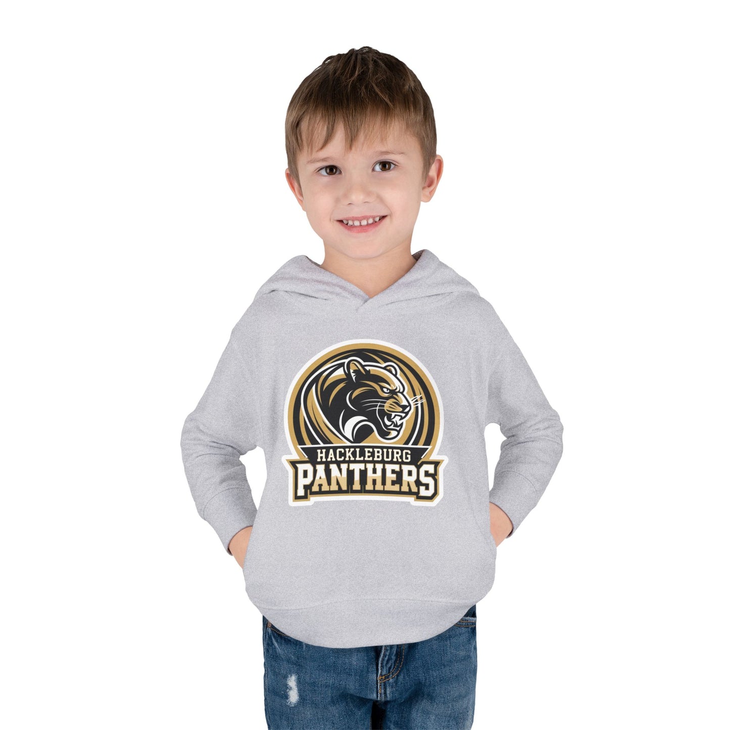 Toddler Hoodie Sweatshirt \ Hackleburg Panthers \ HP2