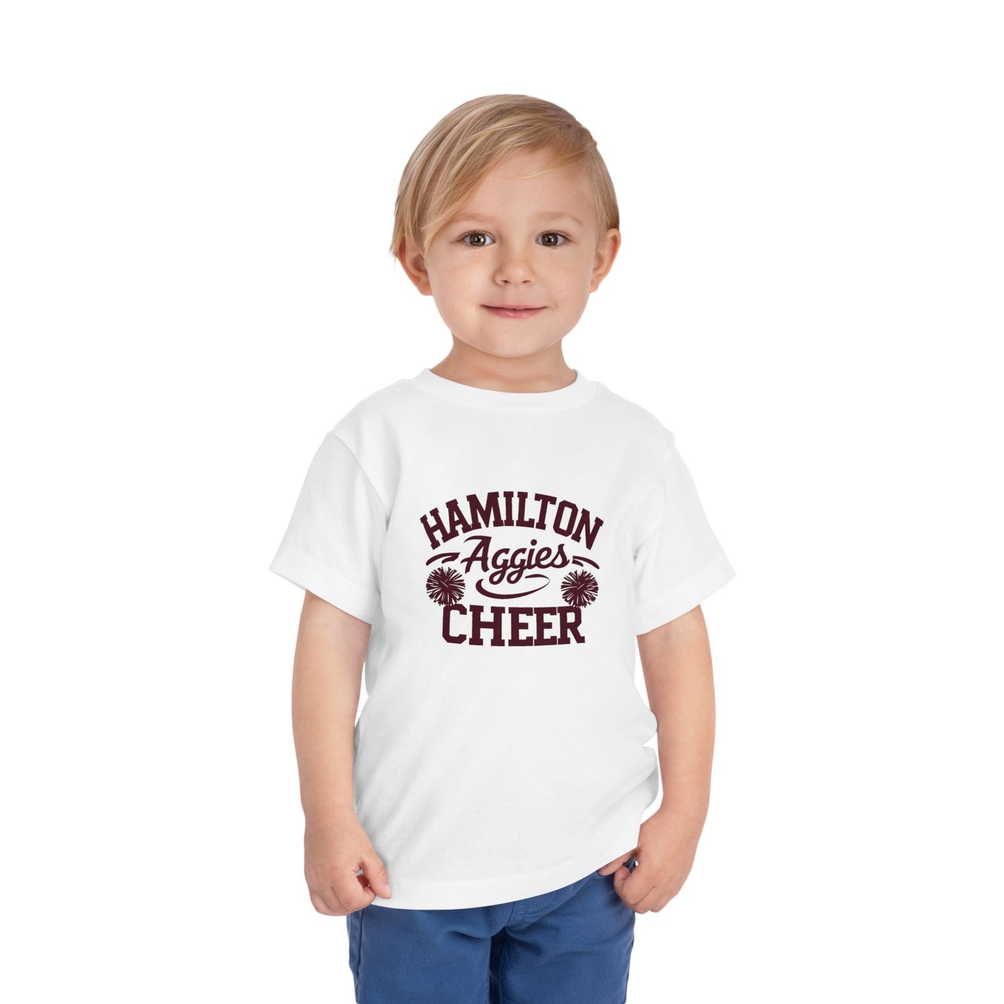 Toddler Tee \ Hamilton Aggies Cheer \ Style HAC2