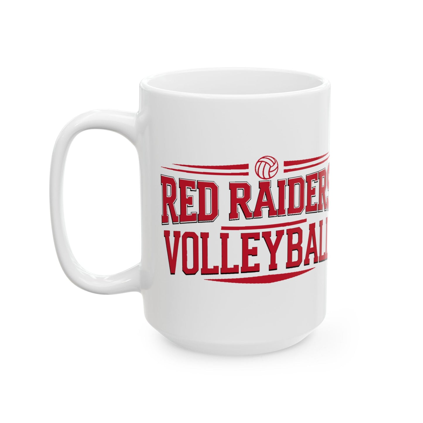 Coffee Mug \ Marion County Red Raiders Volleyball \ MCV2