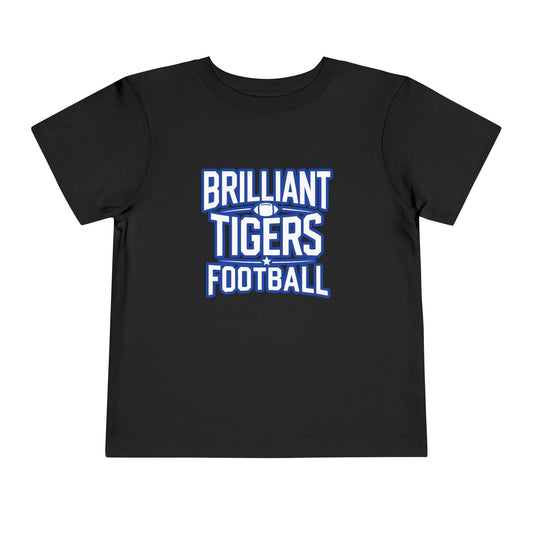 Toddler Tee \ Brilliant Tigers Football \ BTF1