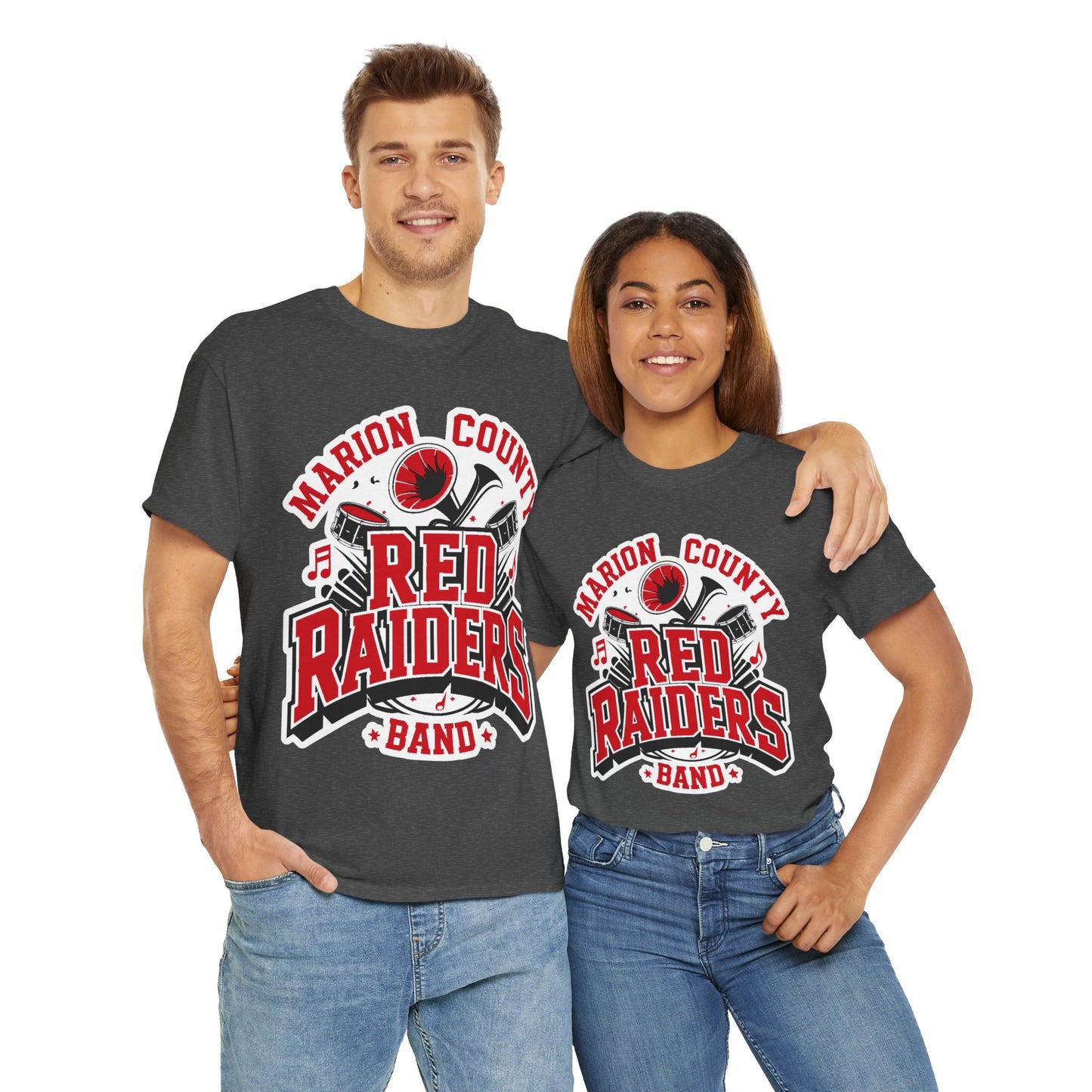Adult Tee \ Marion County Red Raiders Band \ MCB2