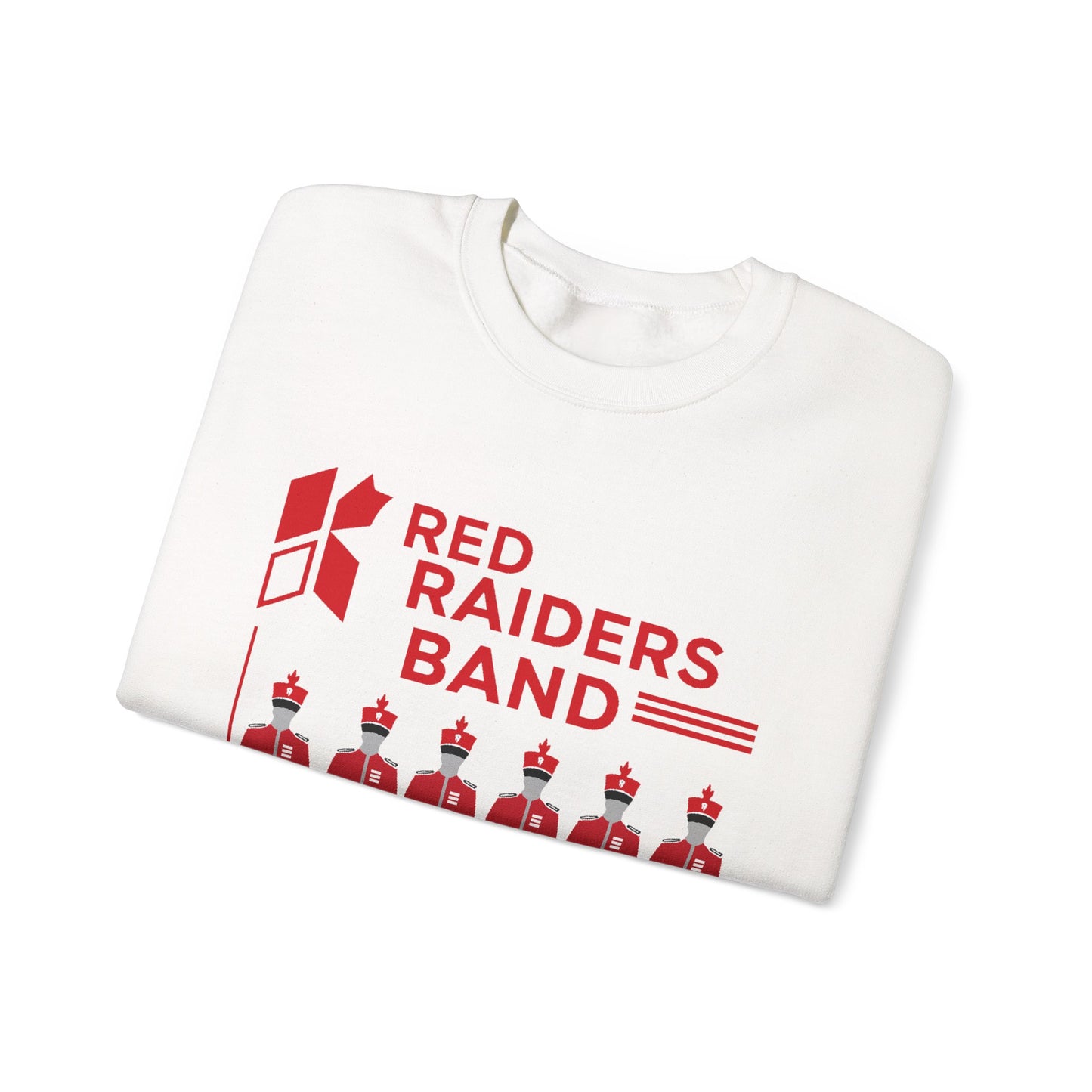 Adult Crewneck Sweatshirt \ Marion County Red Raiders Band \ MCB1
