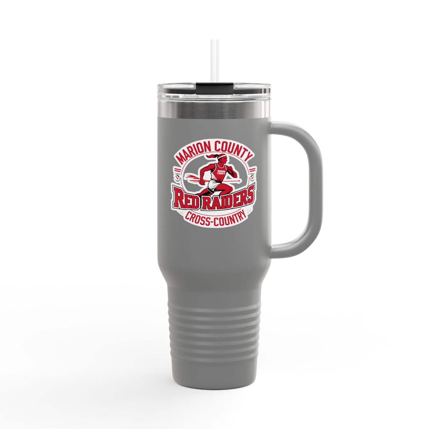 40oz Insulated Tumbler \ Marion County Red Raiders Cross-Country \ MCCC2