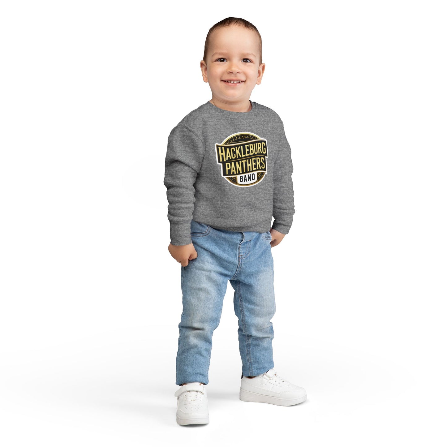 Toddler Crewneck Sweatshirt \ Hackleburg Panthers Band \ HPB2