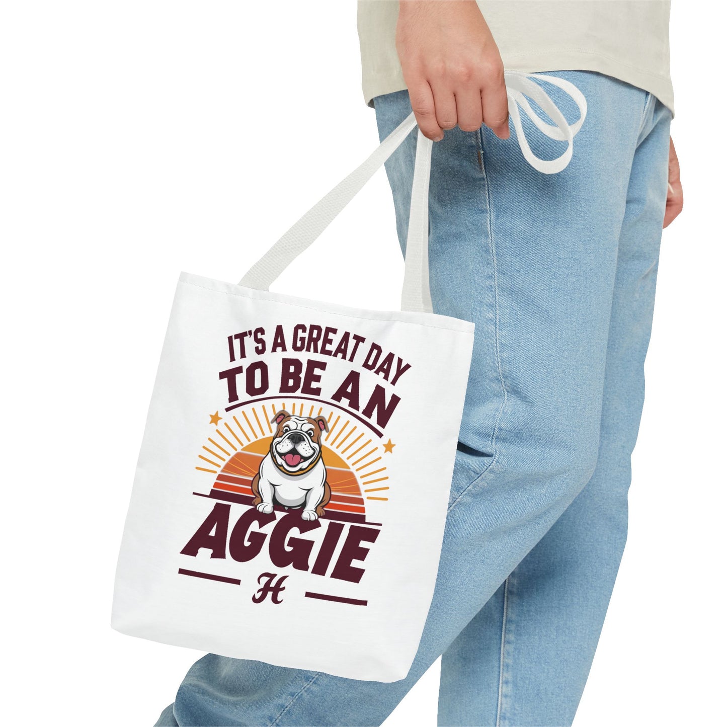 Tote Bag \ It's a Great Day to be an Aggie! \ GDA2