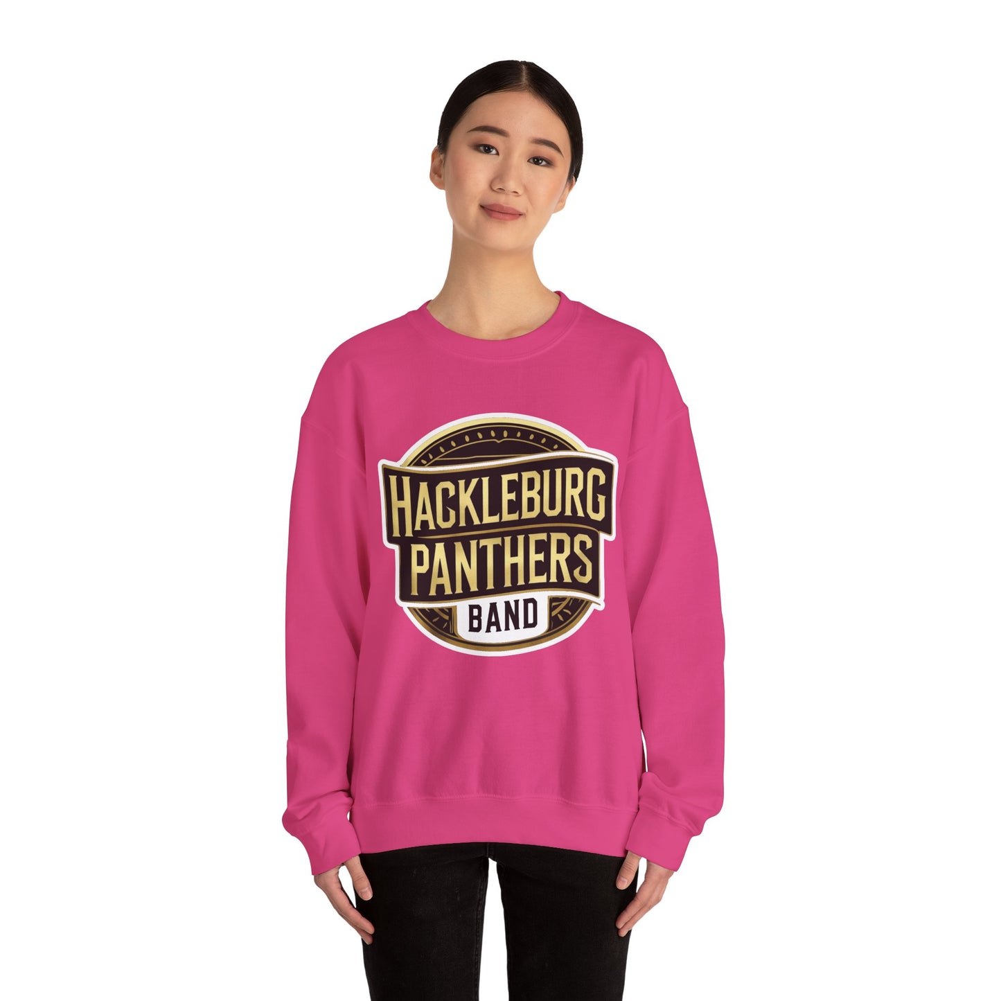 Adult Crewneck Sweatshirt \ Hackleburg Panthers Band \ HPB2