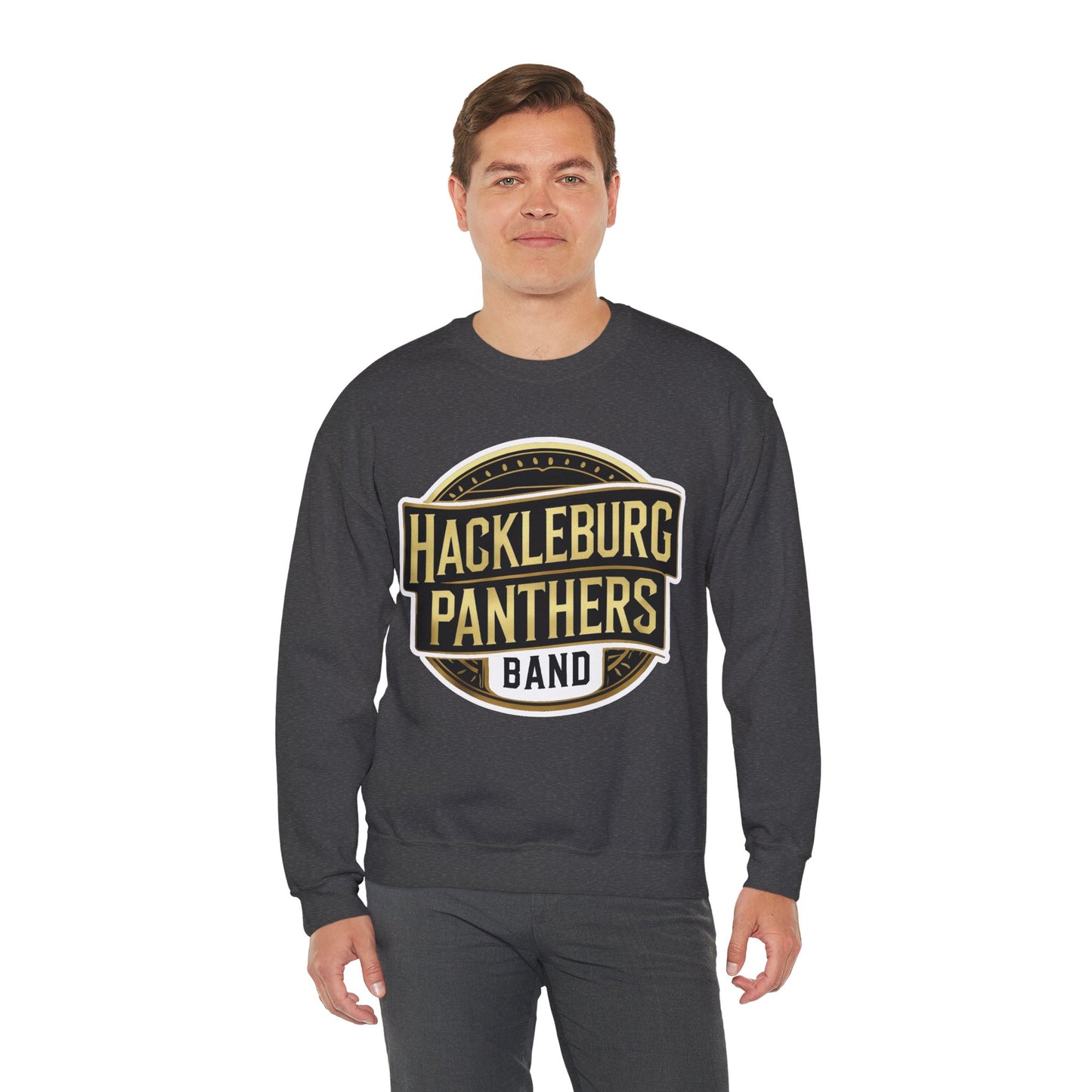 Adult Crewneck Sweatshirt \ Hackleburg Panthers Band \ HPB2
