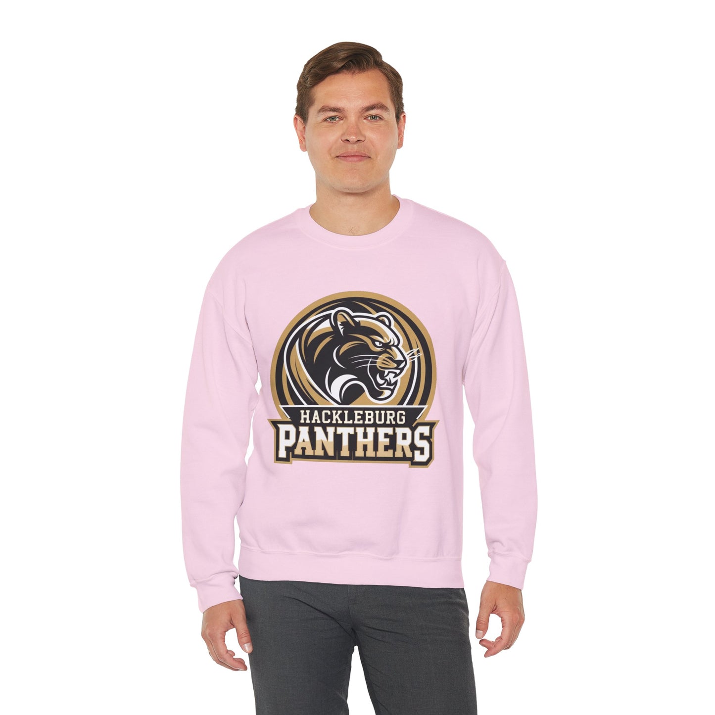 Adult Crewneck Sweatshirt \ Hackleburg Panthers \ HP2