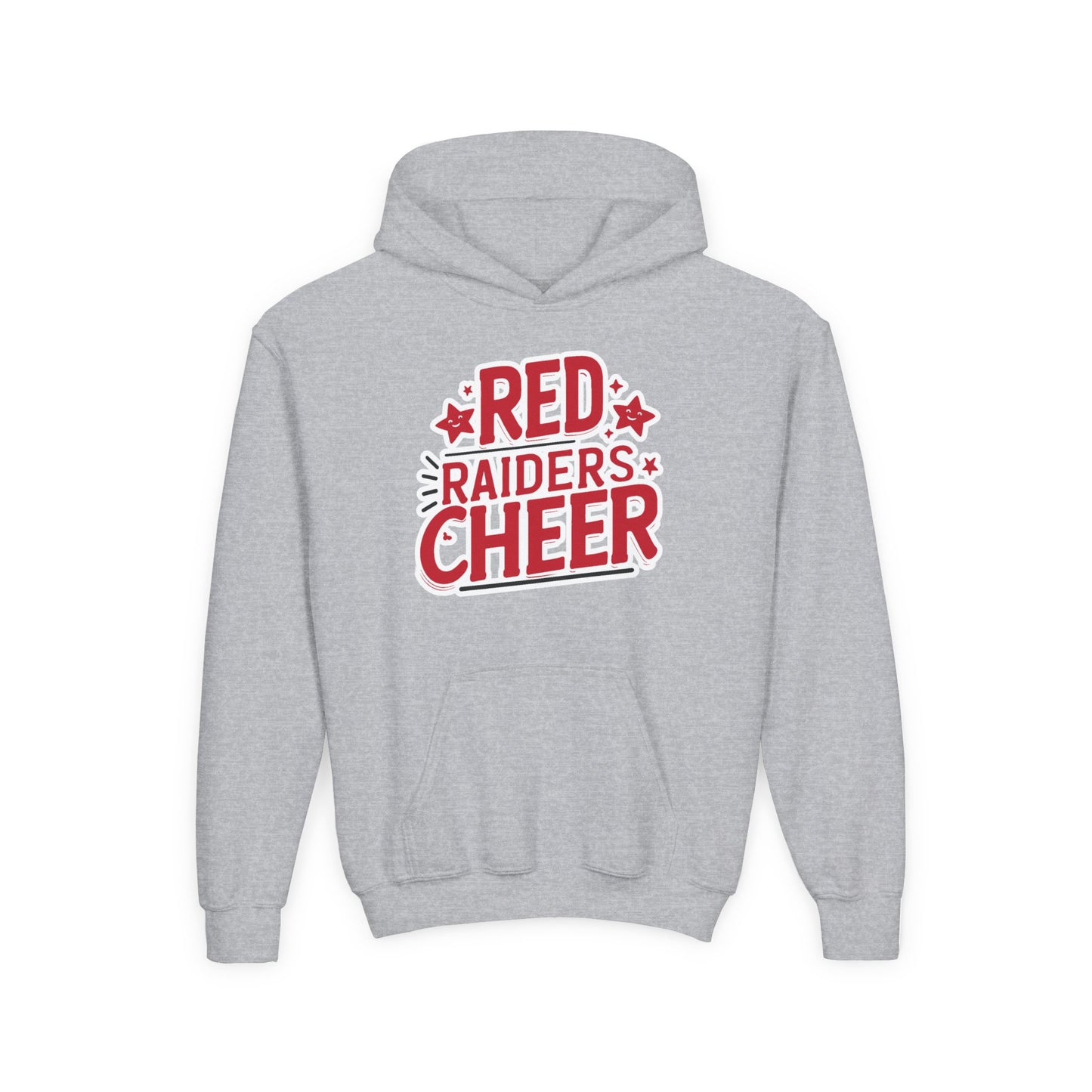 Youth Hoodie Sweatshirt \ Marion County Red Raiders Cheer \ MCC2