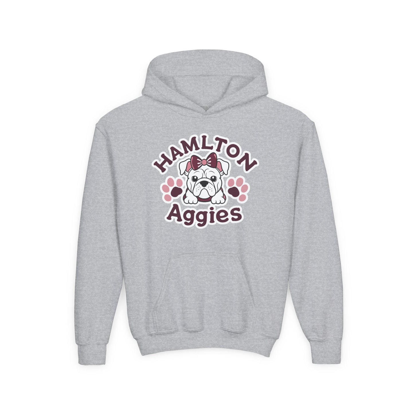 Youth Hoodie Sweatshirt \ Hamilton Aggies \ HAG3