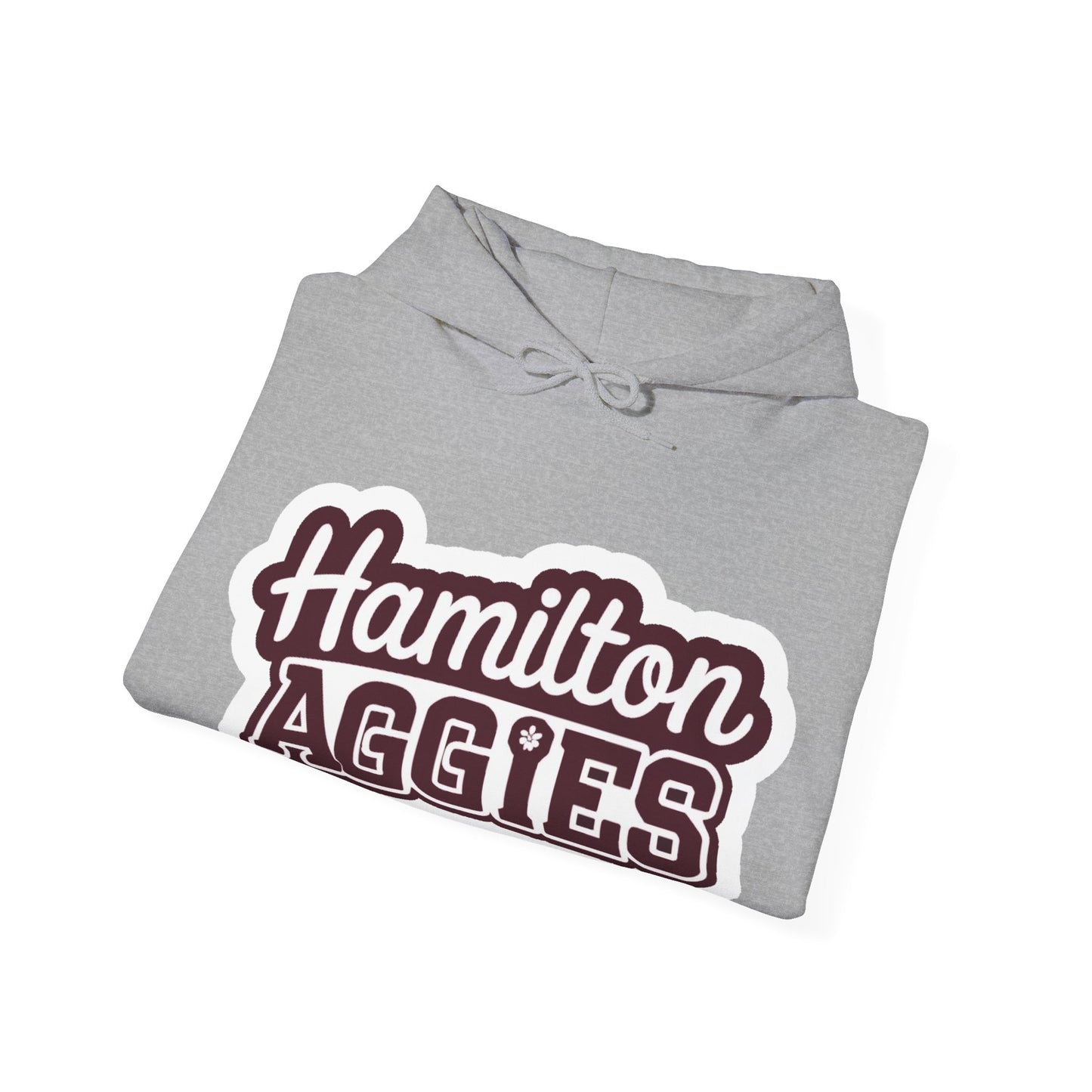 Adult Hoodie Sweatshirt \ Hamilton Aggies \ HAG2
