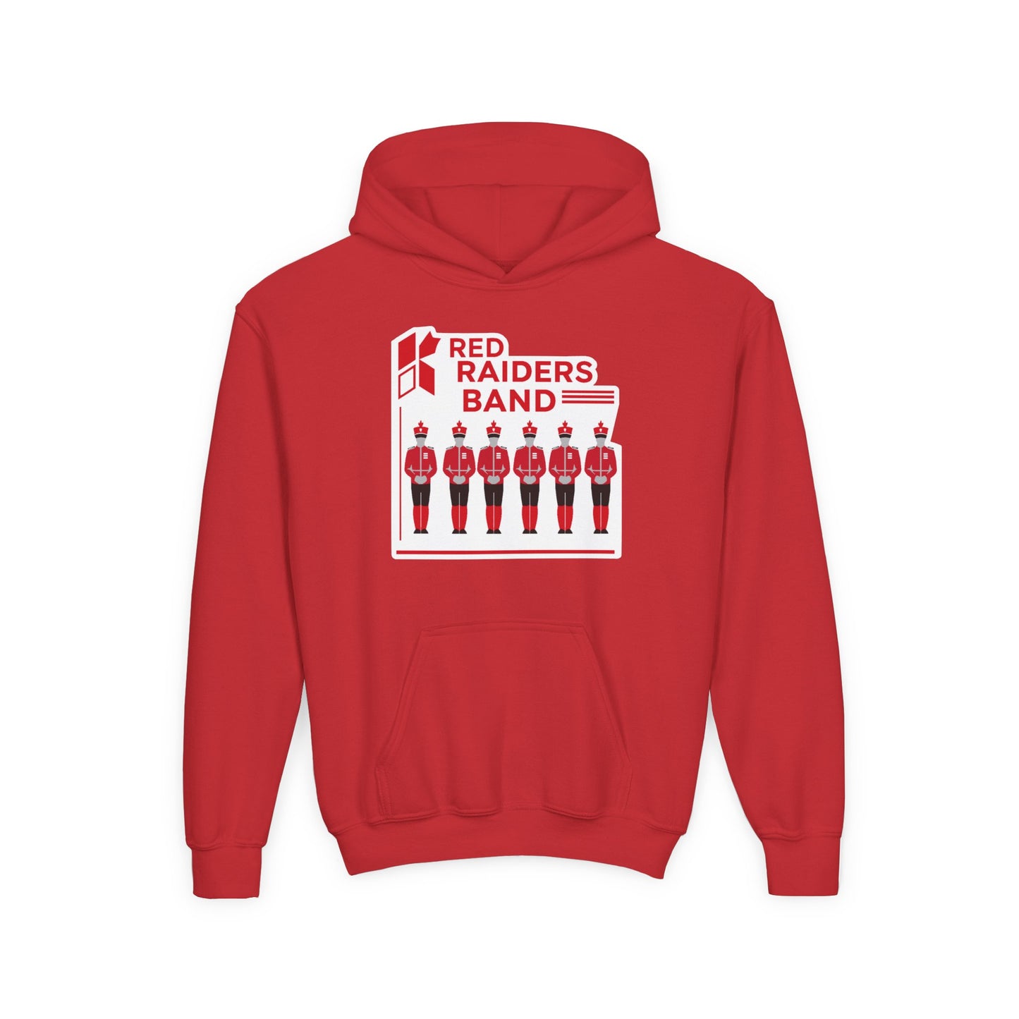 Youth Hoodie Sweatshirt \ Marion County Red Raiders Band \ MCB1