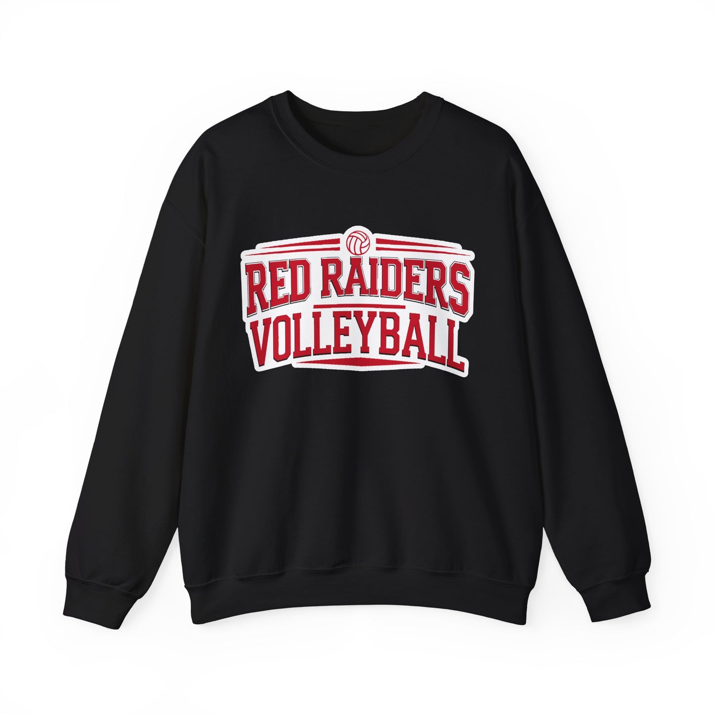 Adult Crewneck Sweatshirt \ Marion County Red Raiders Volleyball \ MCV2