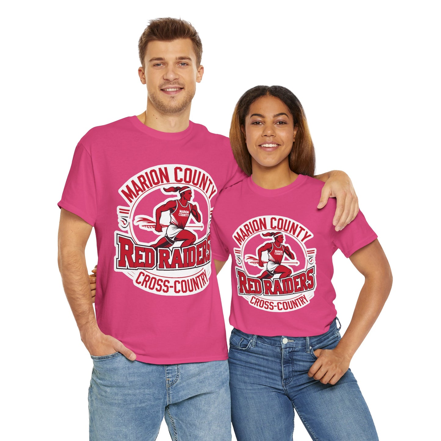 Adult Tee \ Marion County Red Raiders Cross-Country \ MCCC2