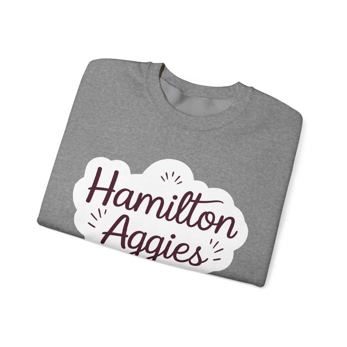 Adult Crewneck Sweatshirt \ Hamilton Aggies \ HAG1