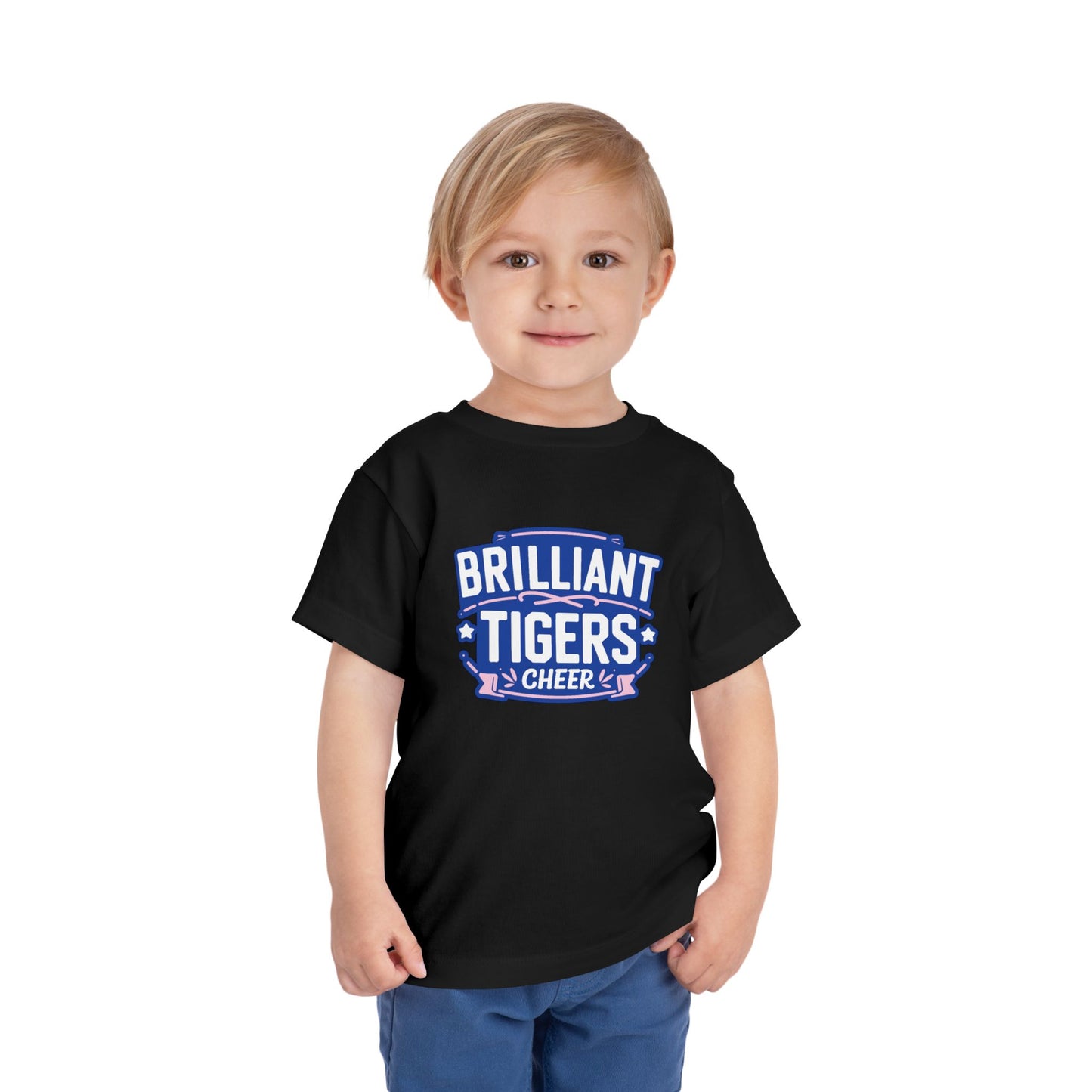Toddler Tee \ Brilliant Tigers Cheer \ BTC2