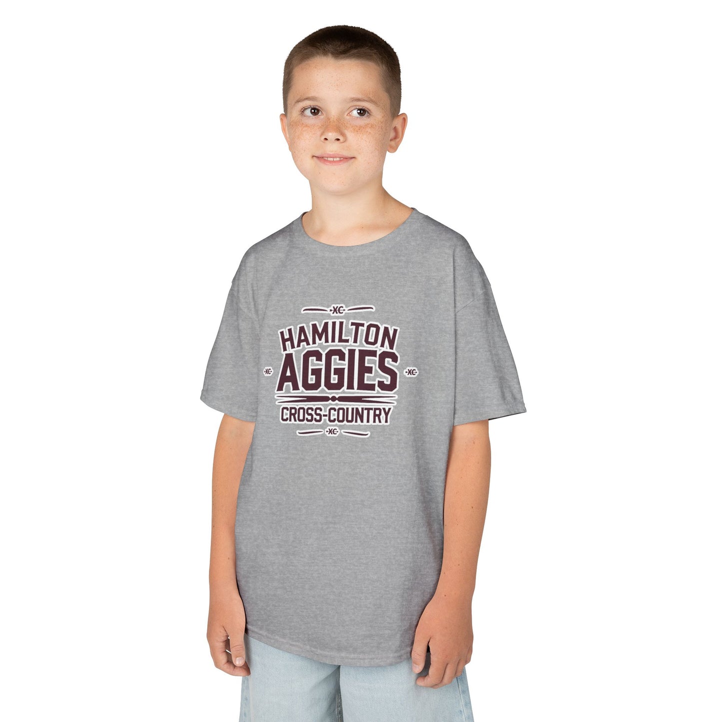 Youth Tee \ Hamilton Aggies Cross-Country \ HCC1