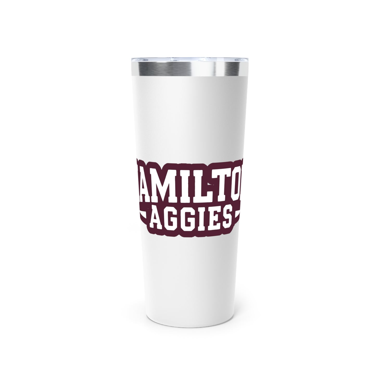 22oz Copper Insulated Tumbler \ Hamilton Aggies \ HA3