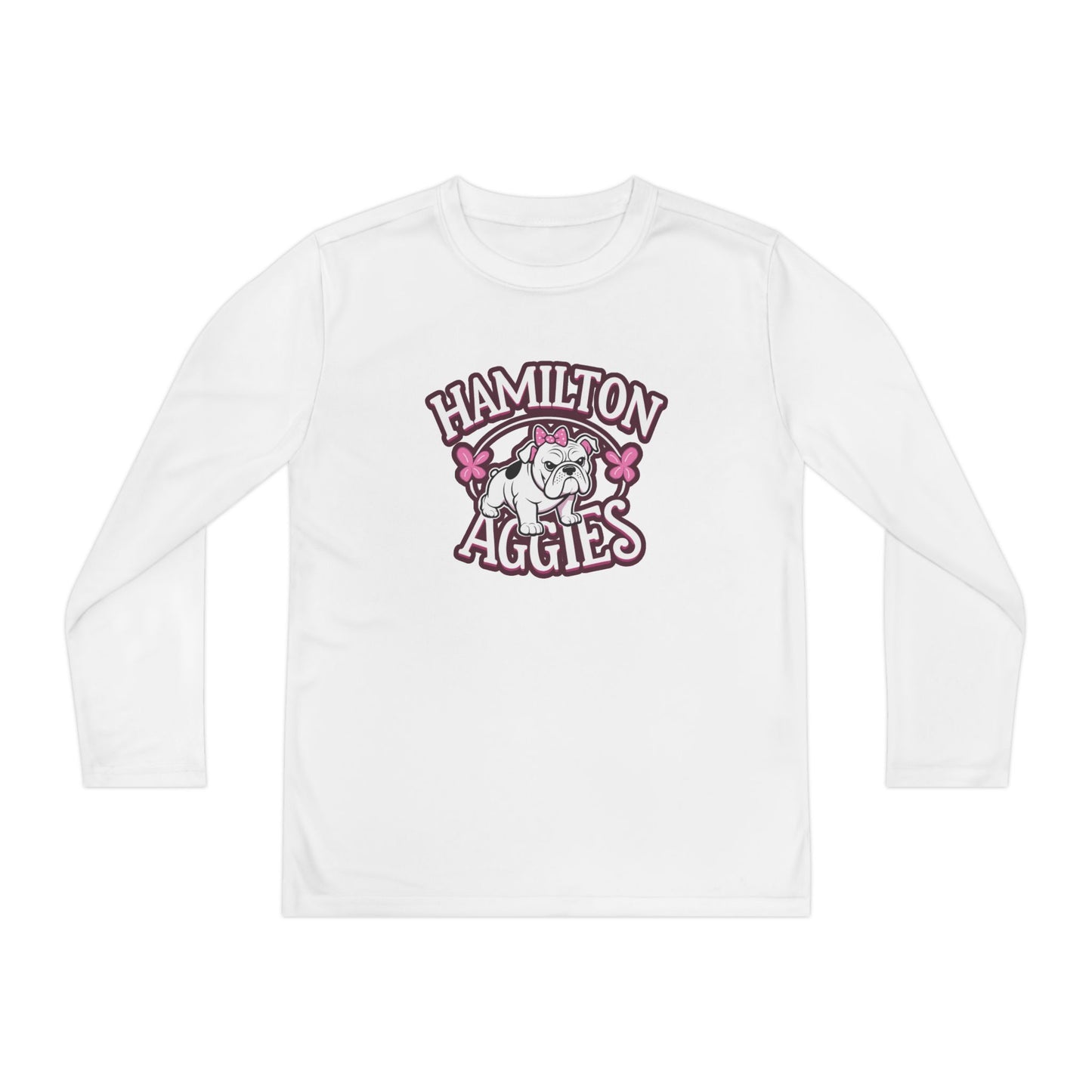 Youth Long Sleeve Tee \ Hamilton Aggies \ HAG4